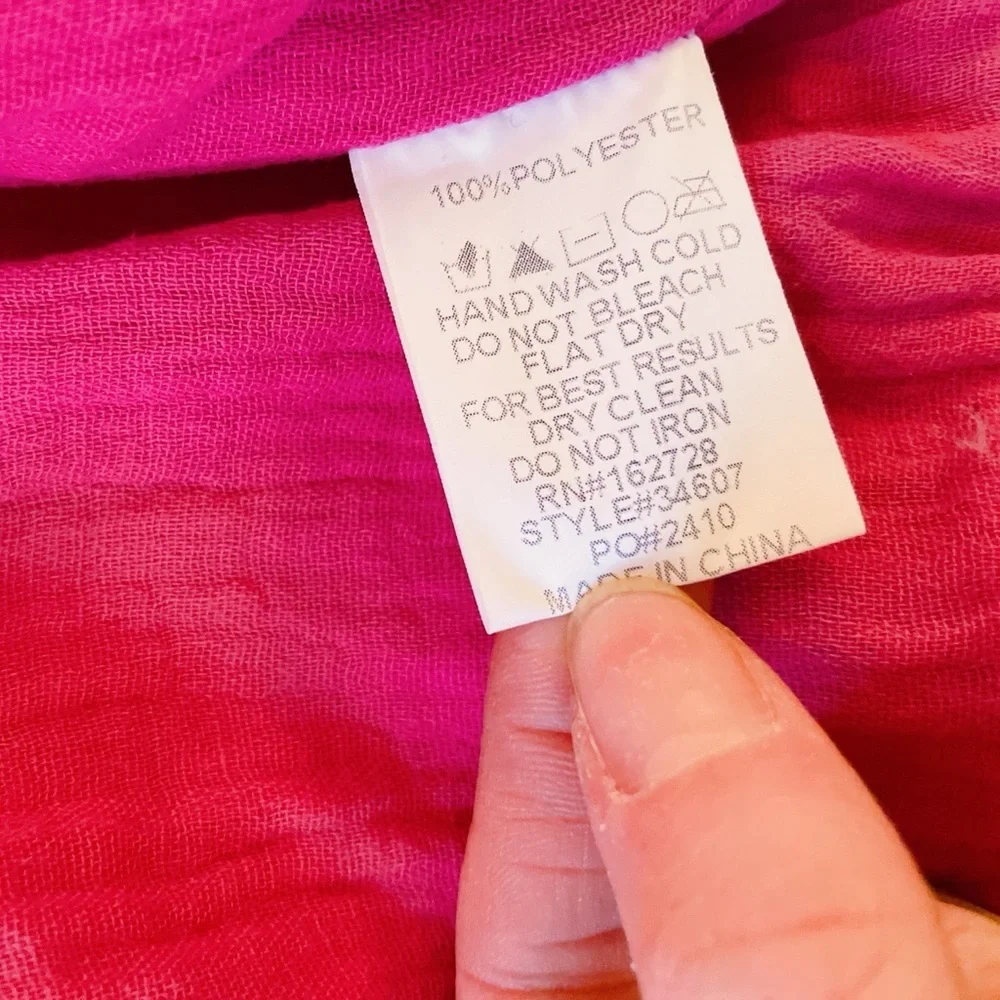 VOY Pink Quilted Bomber Jacket – Women’s Size Large - Picture 7 of 8